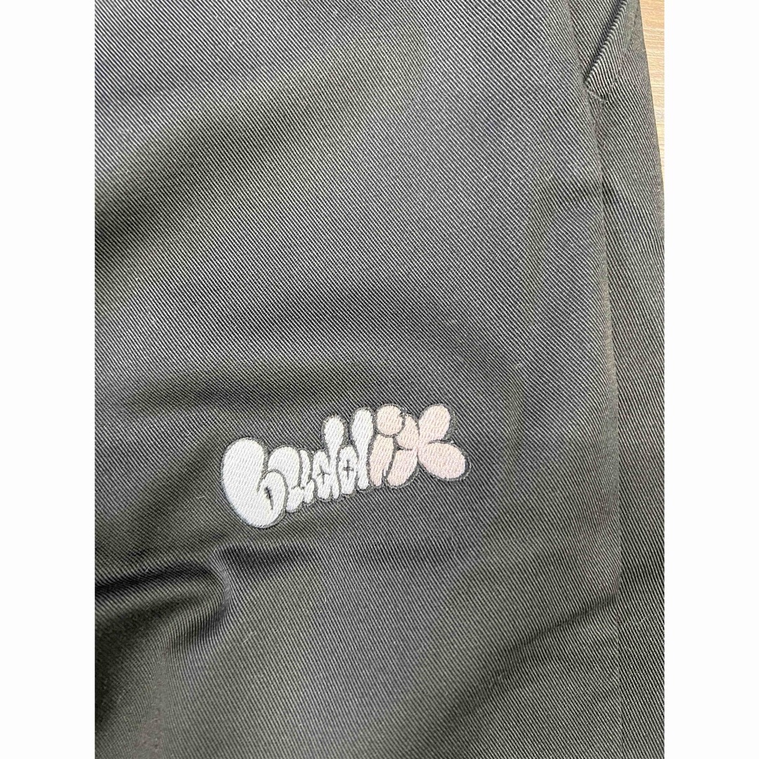 buddix Logo Chino Pants Maroon　チノパン　ブラック メンズのパンツ(チノパン)の商品写真