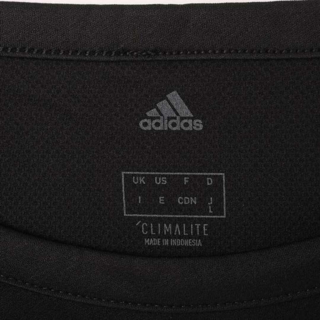 adidas(アディダス)のアディダス Tシャツ 長袖 クライマライト スポーツウエア トップス レディース Lサイズ ブラック adidas レディースのトップス(Tシャツ(長袖/七分))の商品写真