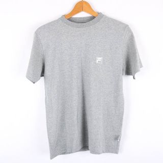 フィラ(FILA)のフィラ Tシャツ 半袖 無地 綿100％ スポーツウエア トップス レディース Sサイズ グレー FILA(Tシャツ(半袖/袖なし))