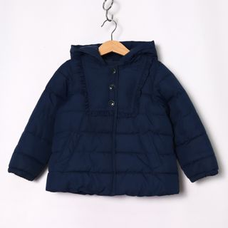 ギャップ(GAP)のギャップ ナイロンジャケット 中綿入り ジャンパー アウター キッズ 女の子用 110サイズ ネイビー GAP(ジャケット/上着)