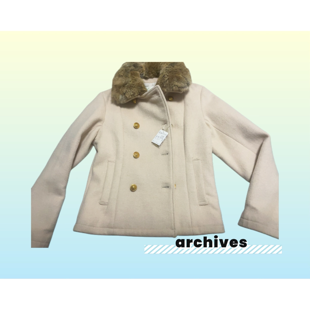 archives(アルシーヴ)のアルシーヴ　archives ピーコート レディースのジャケット/アウター(ピーコート)の商品写真