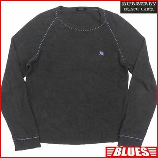 バーバリーブラックレーベル(BURBERRY BLACK LABEL)の廃盤 バーバリーブラックレーベル Tシャツ M ロンT カットソー TY2890(ニット/セーター)