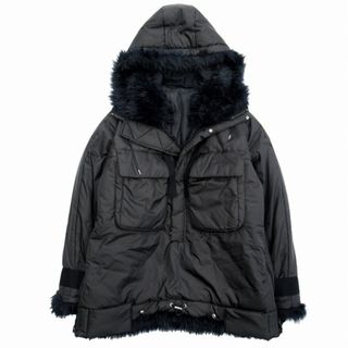 サカイ(sacai)の美品 18aw サカイ sacai プルオーバー パテッド ジャケット (ブルゾン)