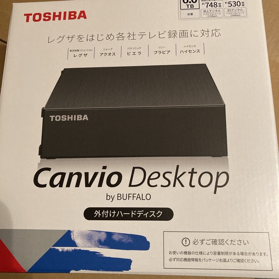 Buffalo - Canvio HD-TDA6U3-B 外付けHDD 6TB ブラックの通販 by ...