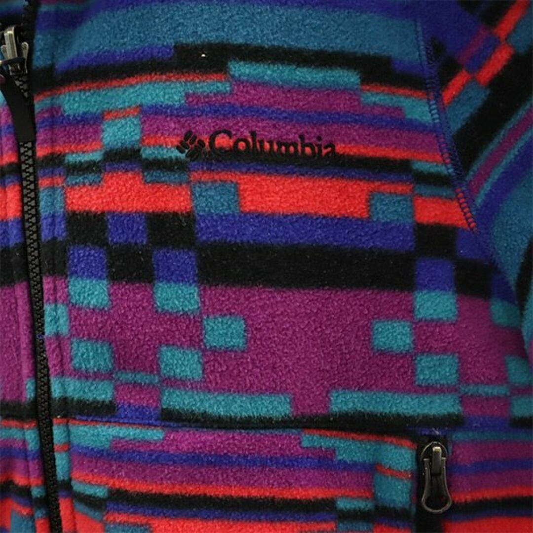 Columbia(コロンビア)のコロンビア ロゴ刺繍 フリースジャケット S Columbia アウトドア メンズ 古着 【240112】 メンズのジャケット/アウター(その他)の商品写真