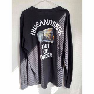 ハイドアンドシーク(HIDE AND SEEK)のHIDEANDSEEK / OUT OF ORDER L/S Tee(Tシャツ/カットソー(七分/長袖))