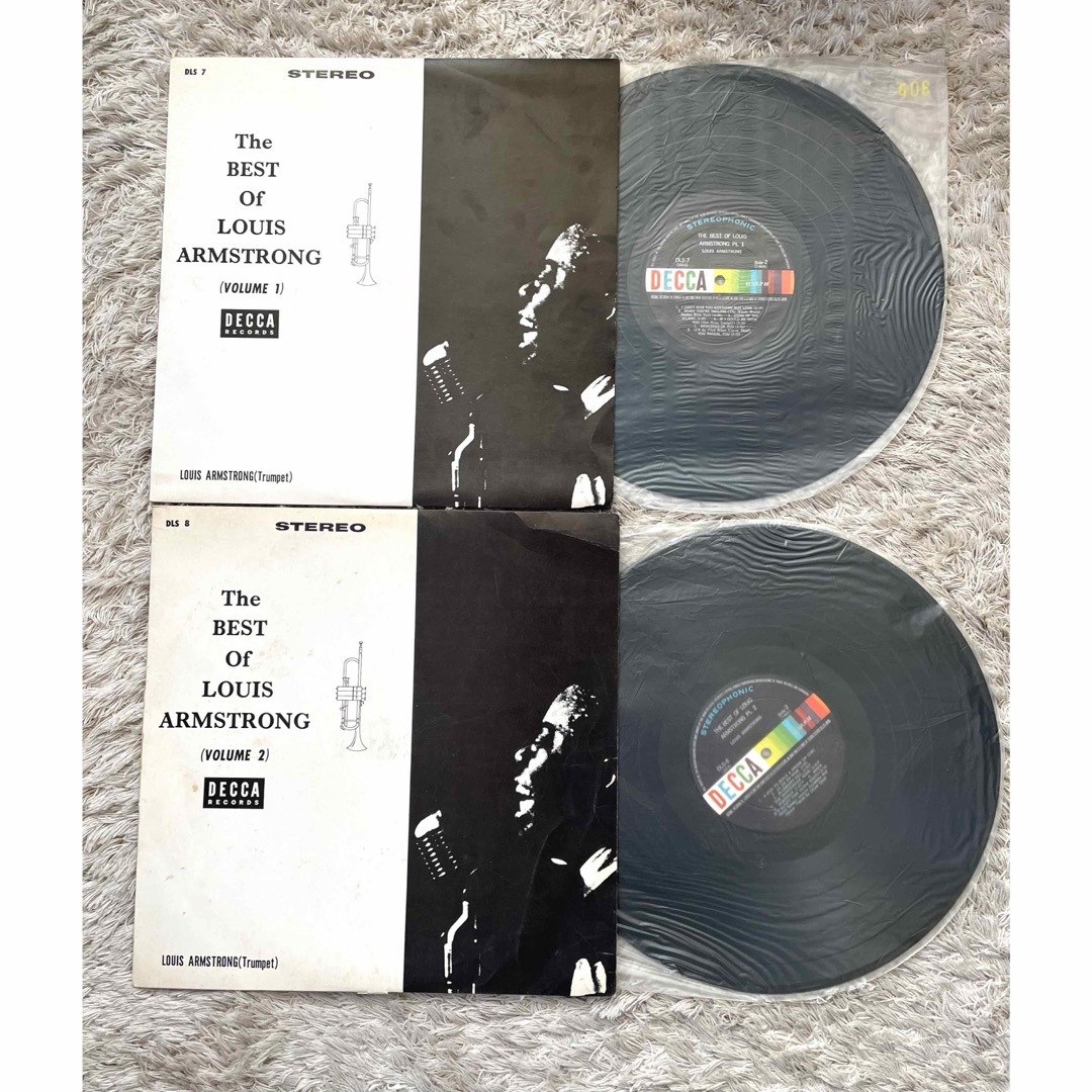 廃盤希少品!ルイ・アームストロング ベストアルバム/LPレコード 廃盤希少品!ルイ・アームストロング ベストアルバム/LPレコード