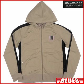 バーバリーブラックレーベル(BURBERRY BLACK LABEL)の廃盤 バーバリーブラックレーベル ジャージ パーカー L フーディーTY2846(パーカー)