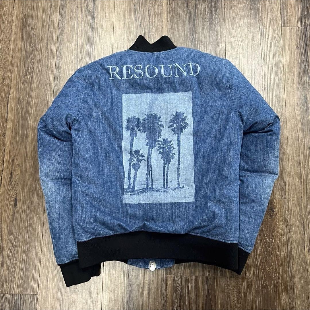 RESOUND CLOTHING(リサウンドクロージング)のオ　RESOUND CLOTHING MA DENIM DOWN JACKET メンズのジャケット/アウター(ブルゾン)の商品写真