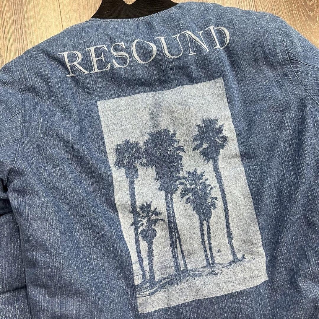 RESOUND CLOTHING(リサウンドクロージング)のオ　RESOUND CLOTHING MA DENIM DOWN JACKET メンズのジャケット/アウター(ブルゾン)の商品写真