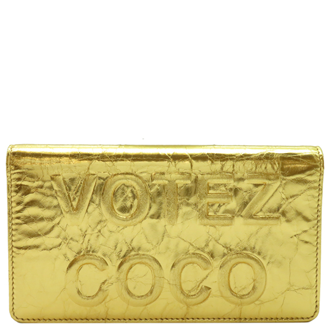 ファッション小物シャネル  長財布  ロゴエンボス VOTEZ COCO  A82184