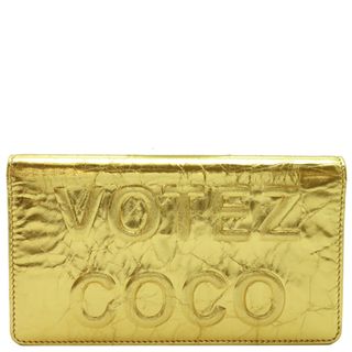 シャネル(CHANEL)のシャネル  長財布  ロゴエンボス VOTEZ COCO  A82184(財布)