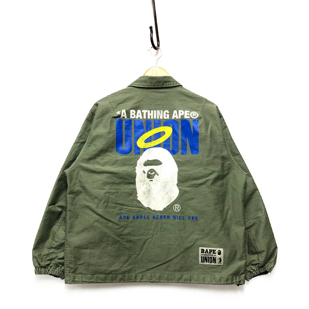 A BATHING APE - A BATHING APE アベイシングエイプ ×UNION 加工