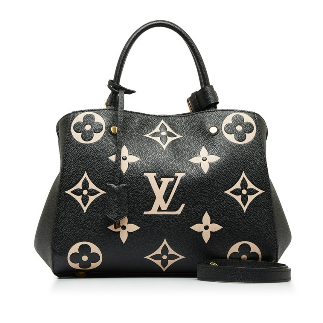 ルイ ヴィトン モノグラム アンプラント モンテーニュMM ハンドバッグ ショルダーバッグ 2WAY M45499 カーフ レディース LOUIS VUITTON 【228-31978】約37cm開閉式