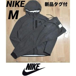 ナイキ(NIKE)の☆新品タグ付☆Mサイズ　ナイキ　メンズ　セットアップ　 テックフリース ジョガー(パーカー)