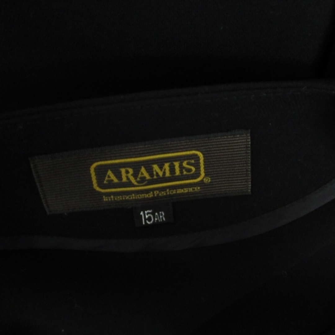 Aramis(アラミス)のアラミス ARAMIS ノーカラージャケット フォーマル 黒 約L-XL STK レディースのジャケット/アウター(ノーカラージャケット)の商品写真