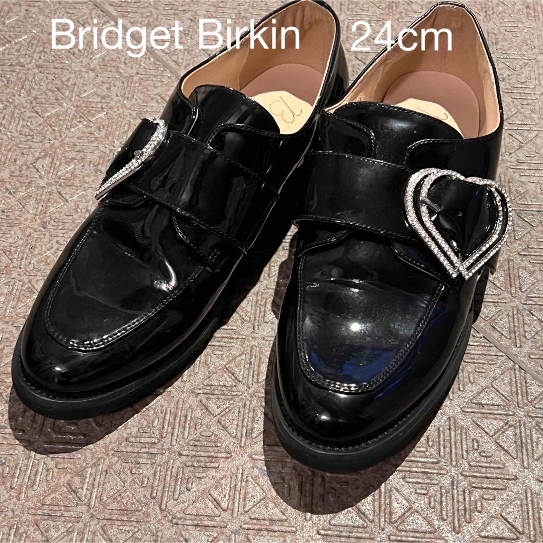 Bridget Birkin(ブリジットバーキン)のブリジットバーキン　ビジューバックル　ローファー レディースの靴/シューズ(ローファー/革靴)の商品写真