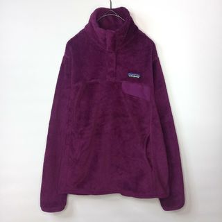 パタゴニア(patagonia)のパタゴニア　ロスガトス　ボアフリース　スナップT　ポーラテック　廃盤　パープルM(その他)