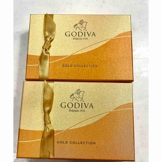 ゴディバ(GODIVA)のGODIVA クラシックゴールドコレクション  チョコレート 　2箱　 袋付き(菓子/デザート)