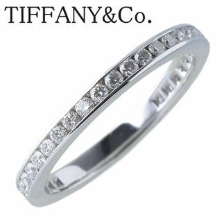 ティファニー(Tiffany & Co.)のティファニー ダイヤ リング チャネル フルエタニティ 10号 幅2.1mm PT950 フルサークル 箱 新品仕上げ済 TIFFANY【15434】(リング(指輪))