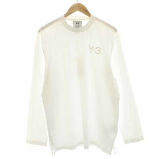 ワイスリー(Y-3)のY-3 M CLASSIC CHEST LOGO LS TEE M 白(Tシャツ/カットソー(七分/長袖))