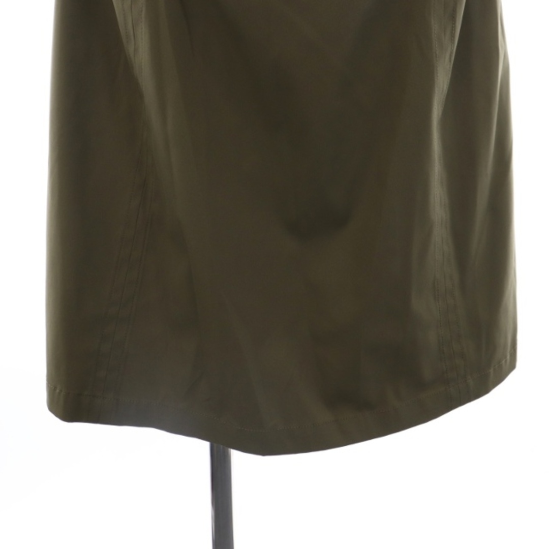 alpha(アルファ)のアルファ ALPHA フレアスカート ロング バックファスナー S カーキ レディースのスカート(ロングスカート)の商品写真