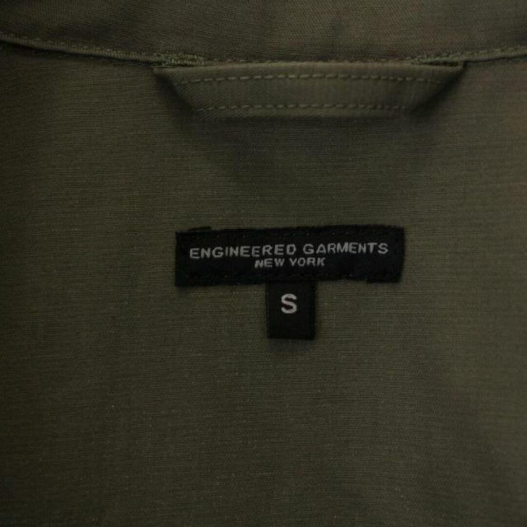 Engineered Garments(エンジニアードガーメンツ)のEngineered Garments ロングコート フード ベルト付き カーキ メンズのジャケット/アウター(その他)の商品写真