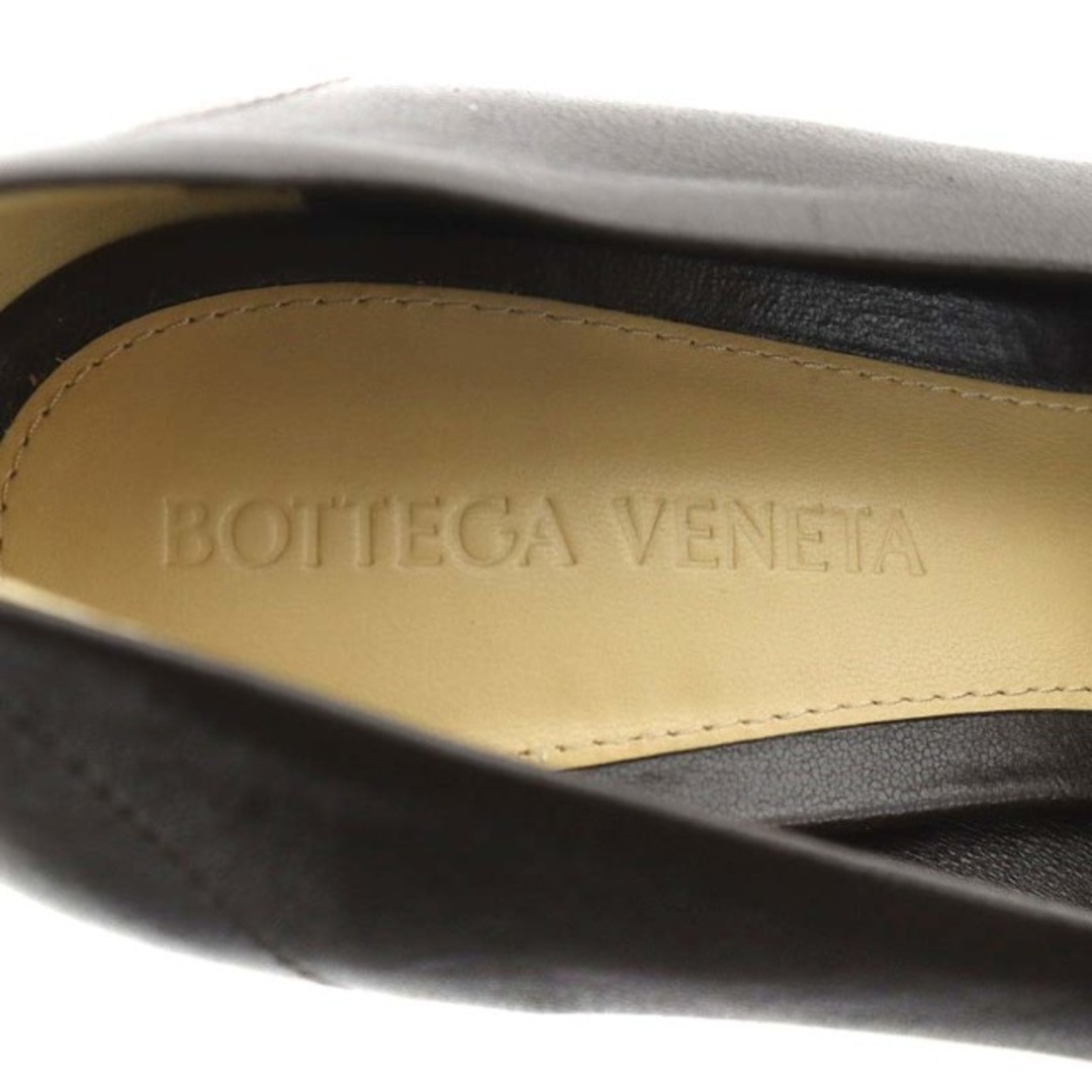 Bottega Veneta(ボッテガヴェネタ)のボッテガヴェネタ パンプス オープントゥ 36.5 23.5cm 茶 レディースの靴/シューズ(ハイヒール/パンプス)の商品写真