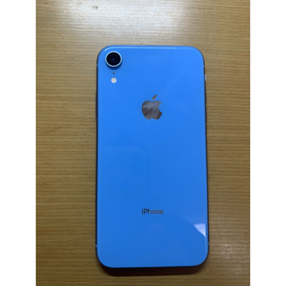 アイフォーン(iPhone)の【たろ様限定】iPhoneXR 64GB Blue青 SIMフリー(スマートフォン本体)