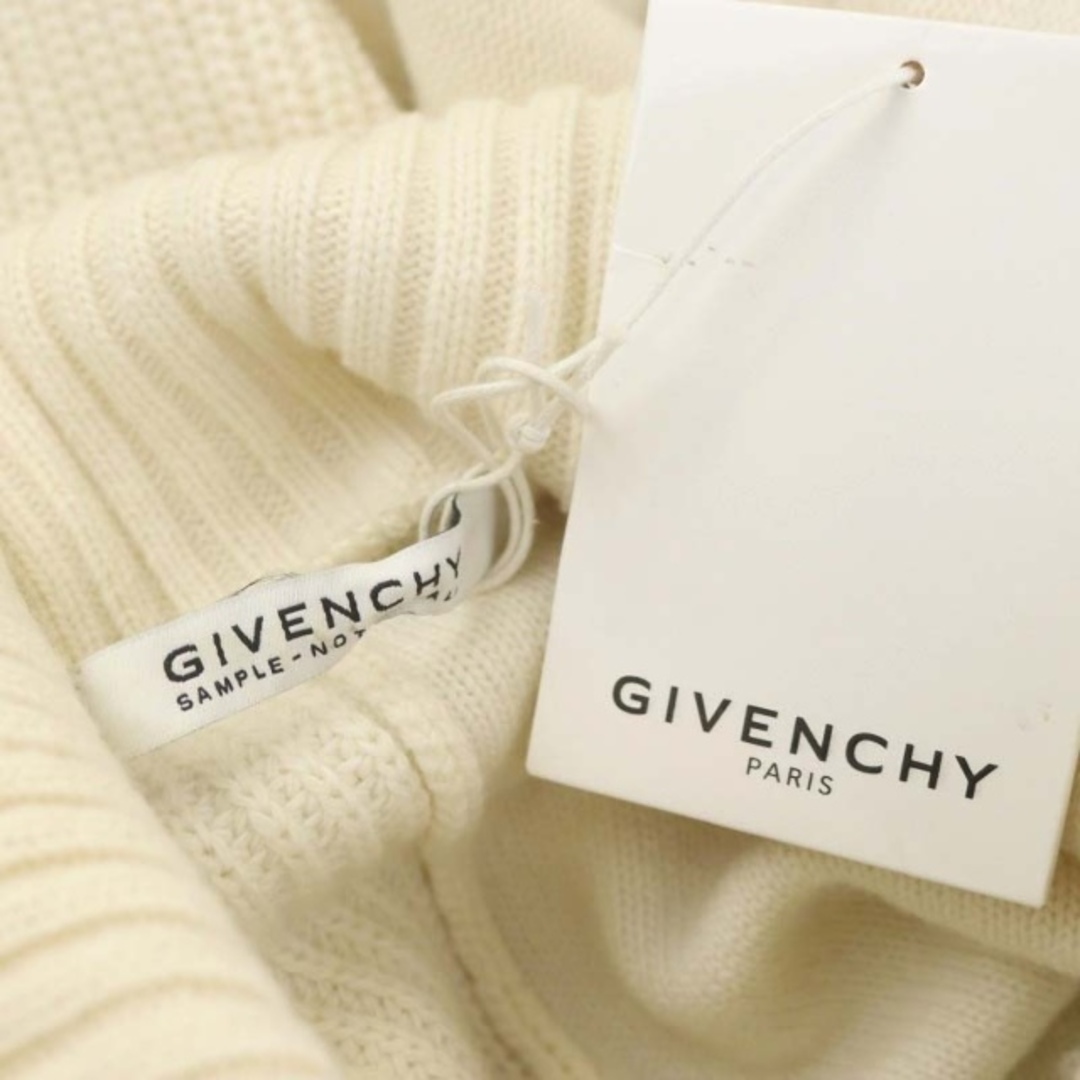 GIVENCHY(ジバンシィ)のジバンシィ レザー切替 ウールカシミヤタートルネックニット セーター 長袖 M メンズのトップス(ニット/セーター)の商品写真