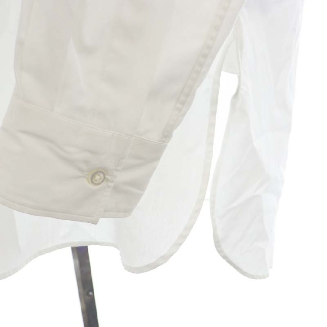 other(アザー)のユーゲン Rob コットンポプリンバンドカラーシャツ 長袖 3 白 ホワイト メンズのトップス(シャツ)の商品写真