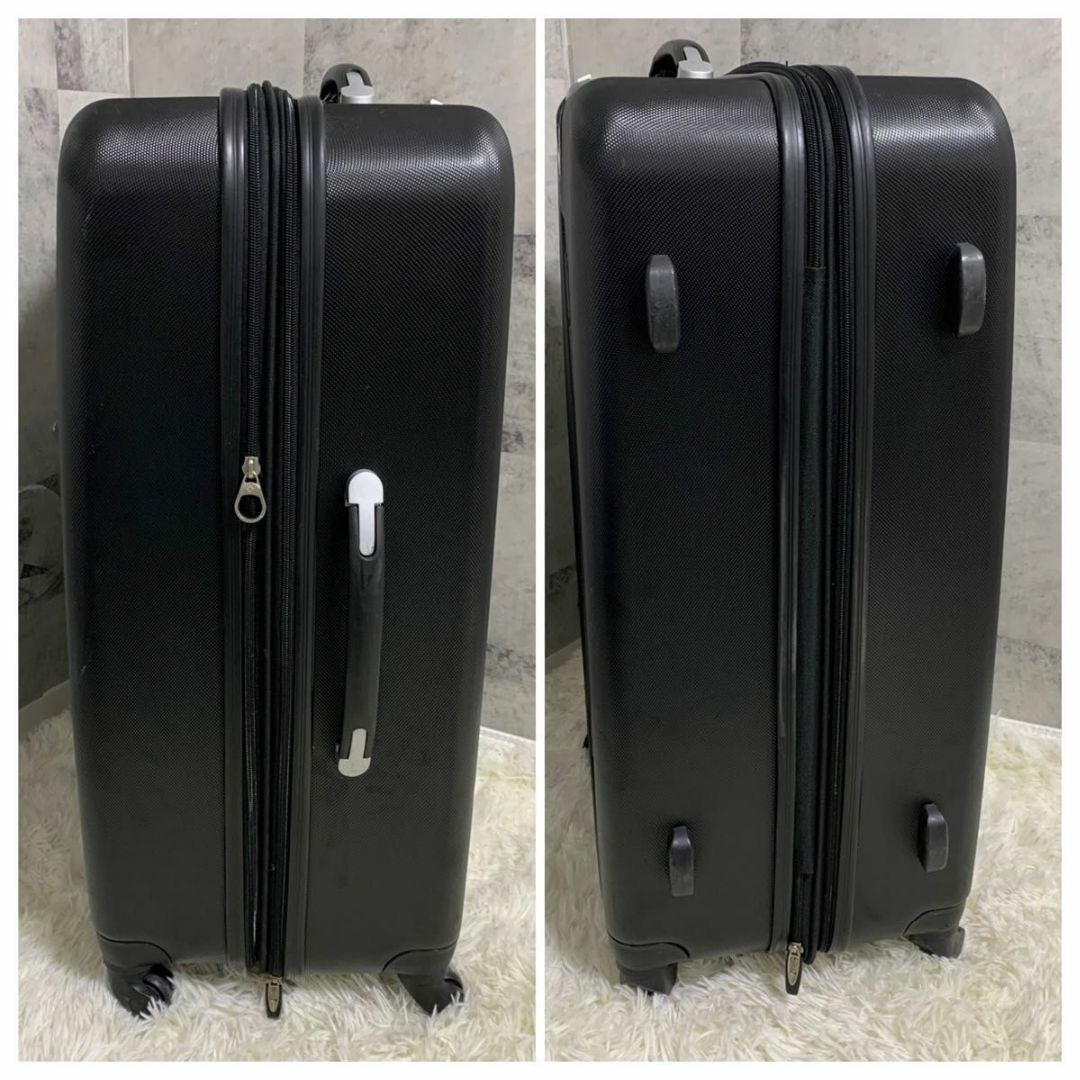 Samsonite(サムソナイト)の希少 サムソナイト スーツケース エキスパンダブル 92L ４輪 ブラック メンズのバッグ(トラベルバッグ/スーツケース)の商品写真