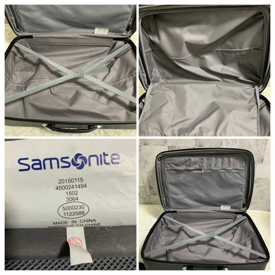 Samsonite(サムソナイト)の希少 サムソナイト スーツケース エキスパンダブル 92L ４輪 ブラック メンズのバッグ(トラベルバッグ/スーツケース)の商品写真