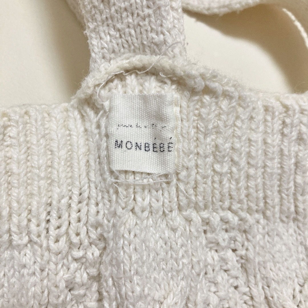 monbebe サロペット キッズ/ベビー/マタニティのベビー服(~85cm)(ロンパース)の商品写真