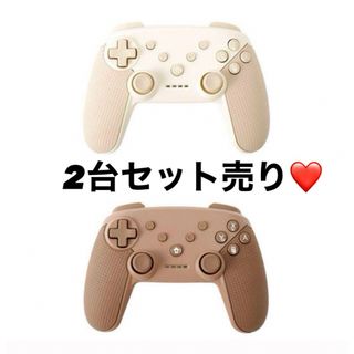 スリーコインズ(3COINS)の【新品】3coins ワイヤレスコントローラー　2台セット(家庭用ゲーム機本体)