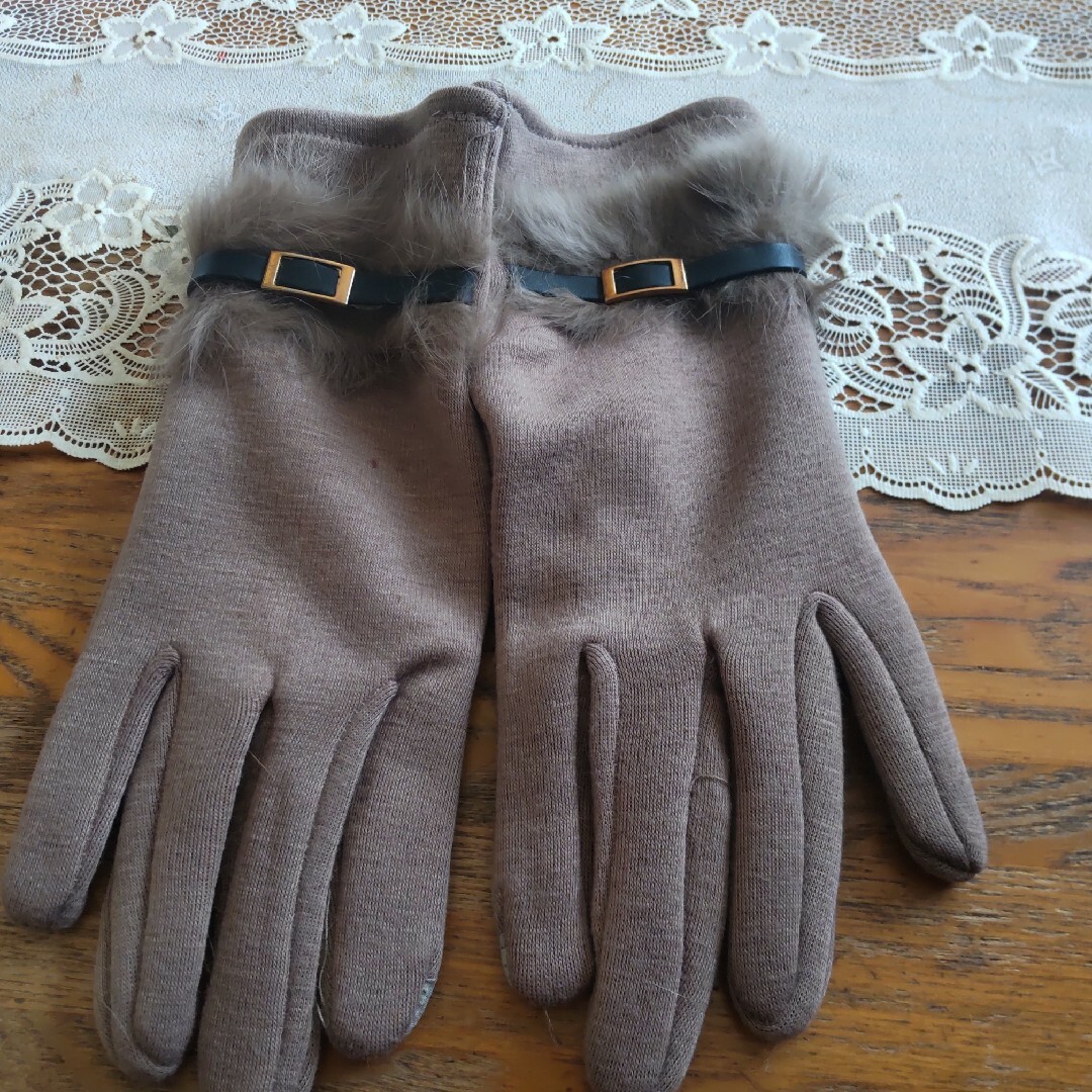 新品未使用 レディース手袋 レディースのファッション小物(手袋)の商品写真