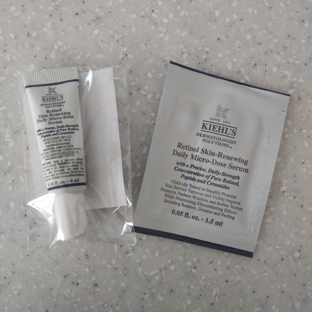 Kiehl's(キールズ)のキールズ　レチノール　サンプルセット コスメ/美容のキット/セット(サンプル/トライアルキット)の商品写真