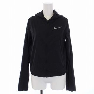 ナイキ(NIKE)のナイキ ランニングジャケット ジップアップ S 黒(パーカー)