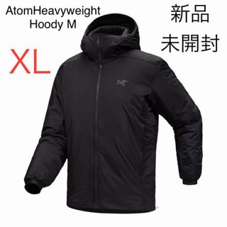 アークテリクス(ARC'TERYX)のアークテリクス アトムヘビーウェイトフーディ ブラック 新品未開封 XL(ダウンジャケット)