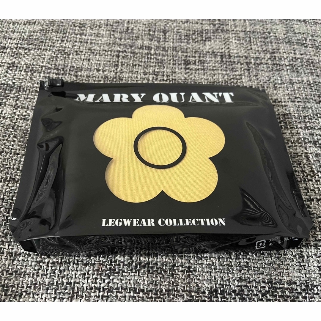 MARY QUANT(マリークワント)の新品　マリークワント　デイジーロゴ　タイツ レディースのレッグウェア(タイツ/ストッキング)の商品写真