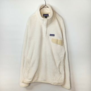 パタゴニア(patagonia)のパタゴニア　ロスガトス　ボアフリース　スナップT　ポーラテック　廃盤　白　XL(その他)