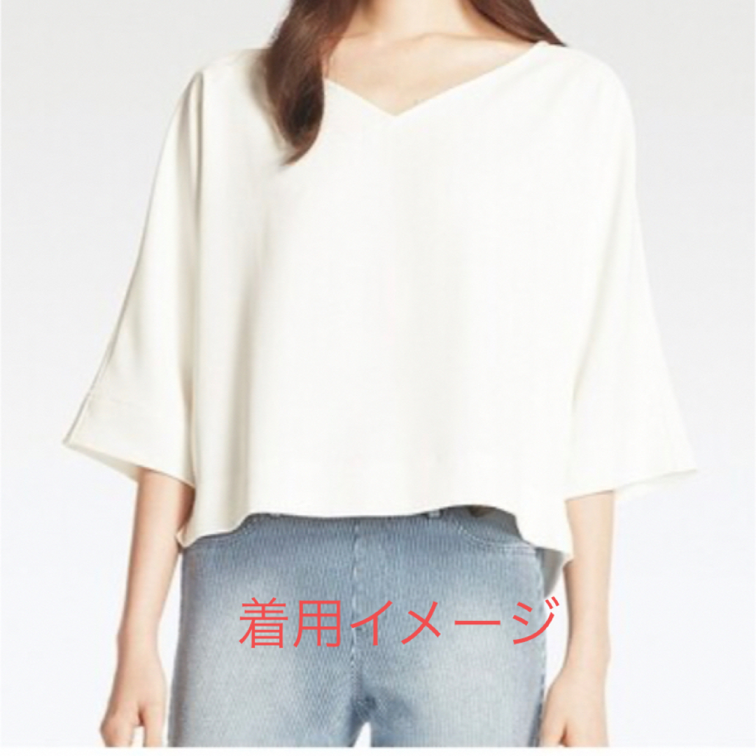 UNIQLO(ユニクロ)の★UNIQLO★ ドレープブラウス　ユニクロ レディースのトップス(カットソー(長袖/七分))の商品写真