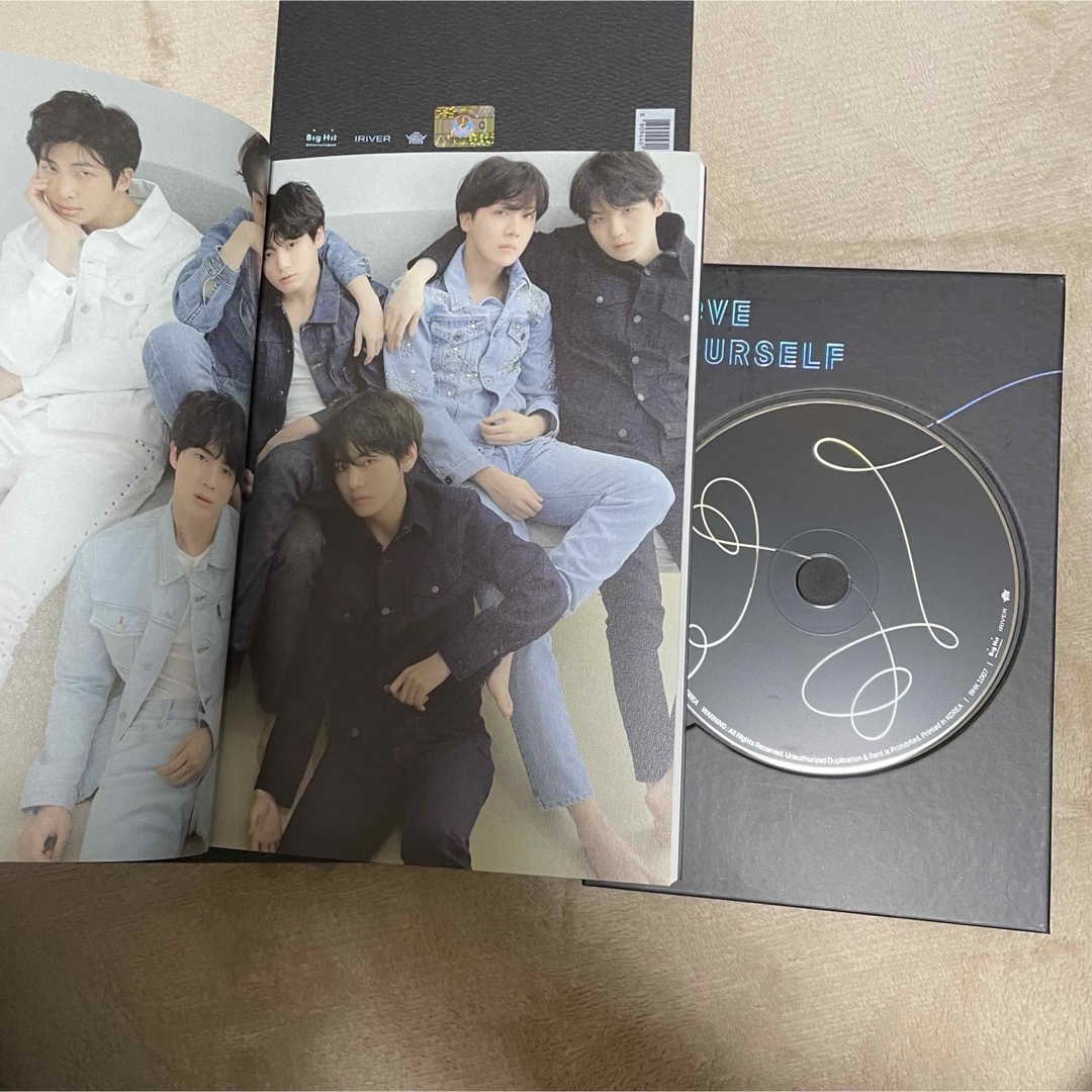 防弾少年団(BTS)(ボウダンショウネンダン)のBTS CD アルバム loveyourself tear バンタン 花様年華 エンタメ/ホビーのCD(K-POP/アジア)の商品写真