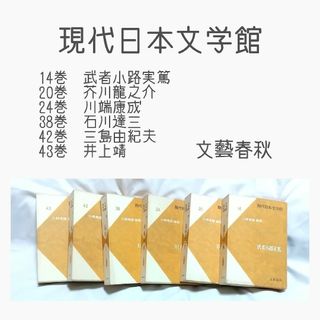 現代日本文学館 文藝春秋 日本文学全集 古書 古本 骨董品 昭和41 現代日本文学館 文藝春秋 日本文学全集 古書 古本 骨董品 昭和41