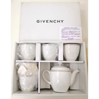 ジバンシィ(GIVENCHY)の激レア 未使用 GIVENCHY ジバンシー 茶器セット ティーセット 金絵付(食器)