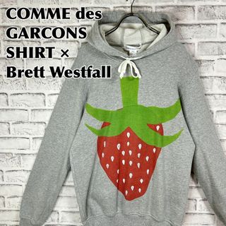 コムデギャルソンシャツ(COMME des GARCONS SHIRT)のコムデギャルソンシャツ × Brett Westfall パーカー ストロベリー(パーカー)