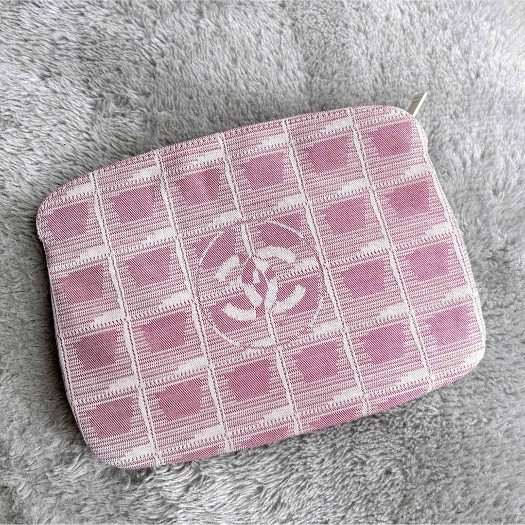 《美品》 CHANEL ポーチ ピンクレディース