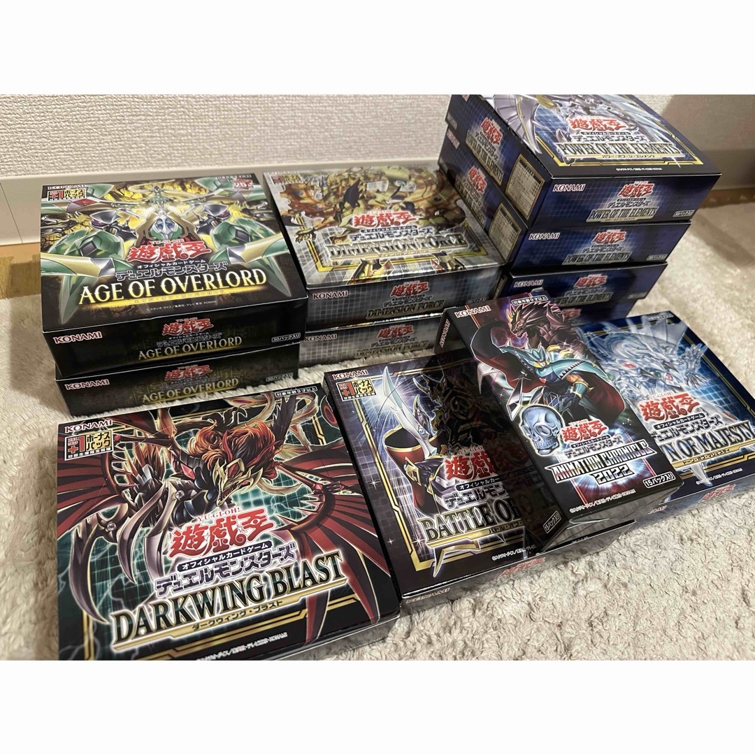 遊戯王(ユウギオウ)の遊戯王　未開封パックセット　11.5BOX分（345パック） エンタメ/ホビーのトレーディングカード(Box/デッキ/パック)の商品写真