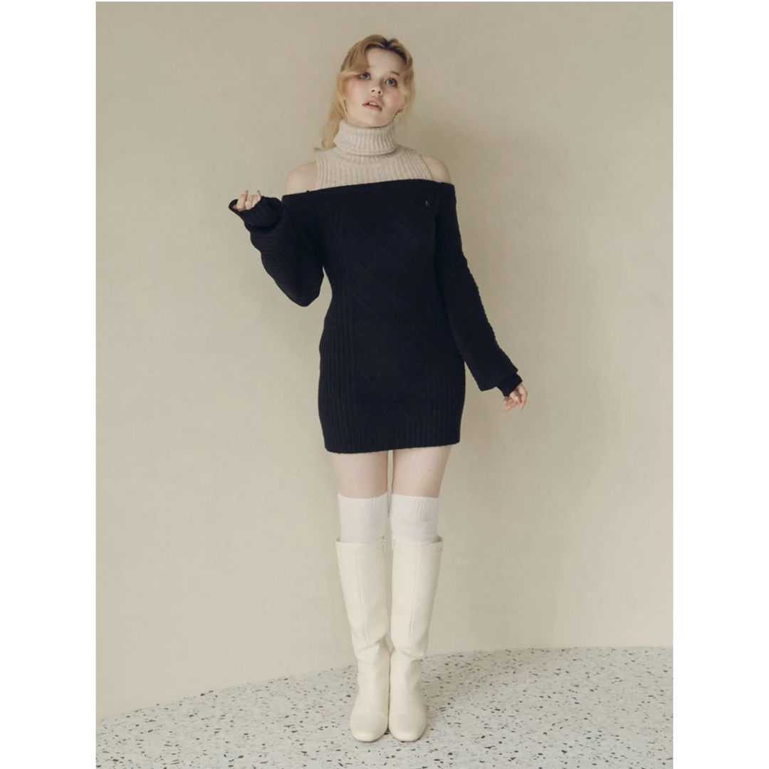 andmary Camila mini dress やばかっ ブラック黒 アンドマリー andmary Camila mini dress やばかっ ブラック黒 アンドマリー