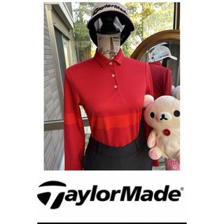 テーラーメイド(TaylorMade)の綺麗なお姉さんのテーラーメイド新品タグ有りゴルフシャツ(ウエア)